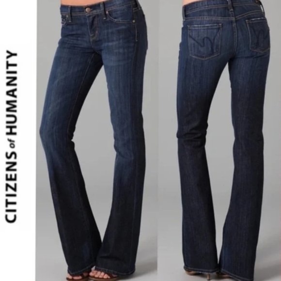 Citizens of Humanity Ingrid #002 Low Waist Flare Jeans - Picture 1 of 6